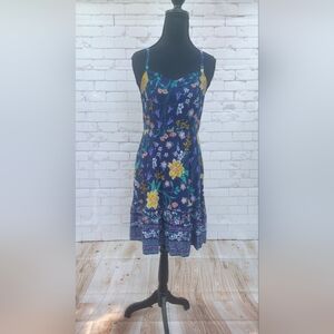 Floral Navy Dress
